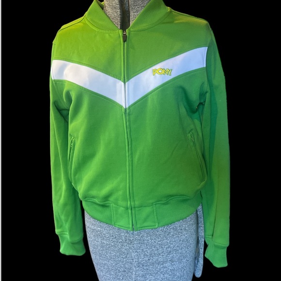 Jackets & Blazers - Vintage pony zip up track jacket